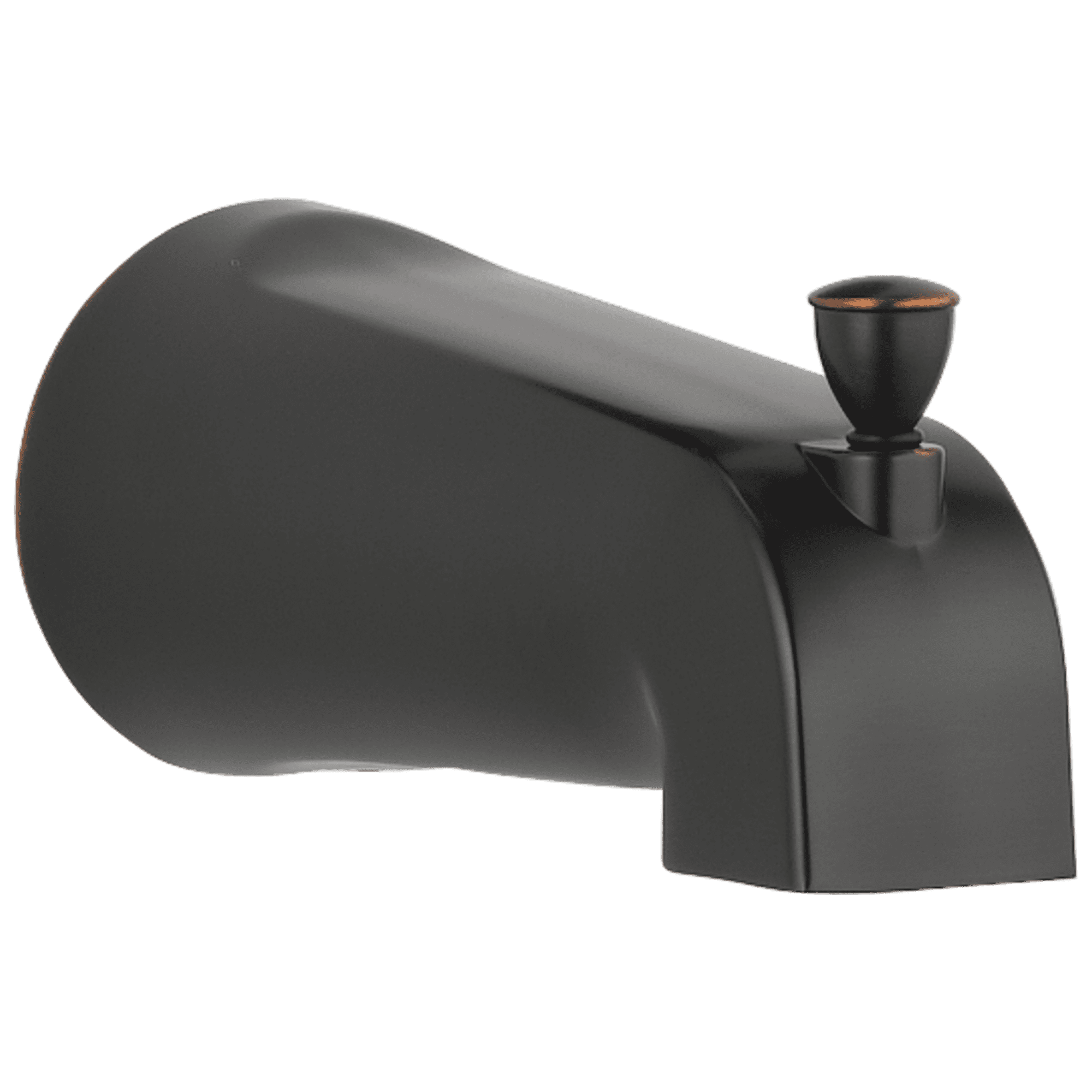 Classic Oil-Rubbed Bronze Wall-Mounted Tub Spout with Diverter