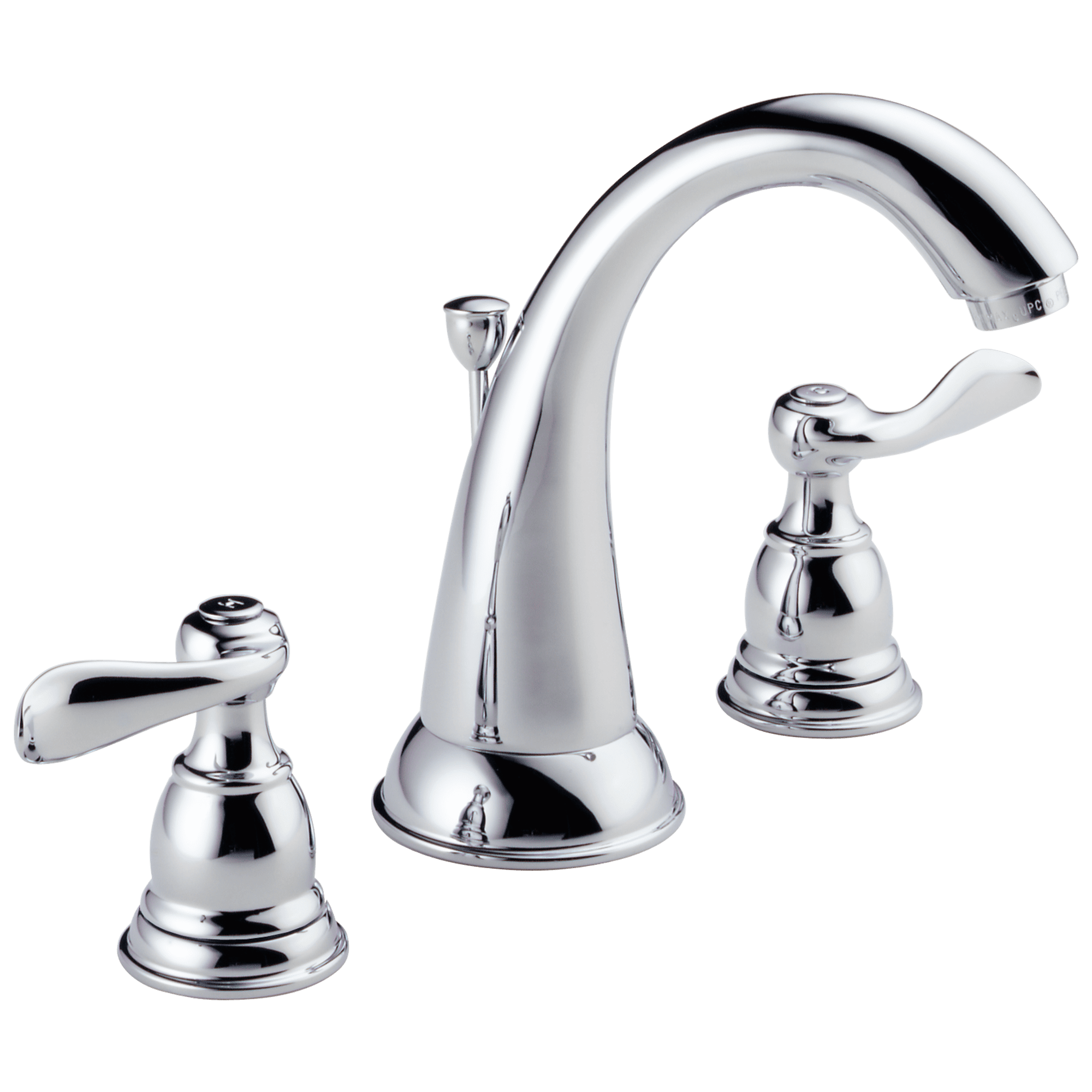Windemere Polished Chrome 2-Handle Widespread Bathroom Faucet