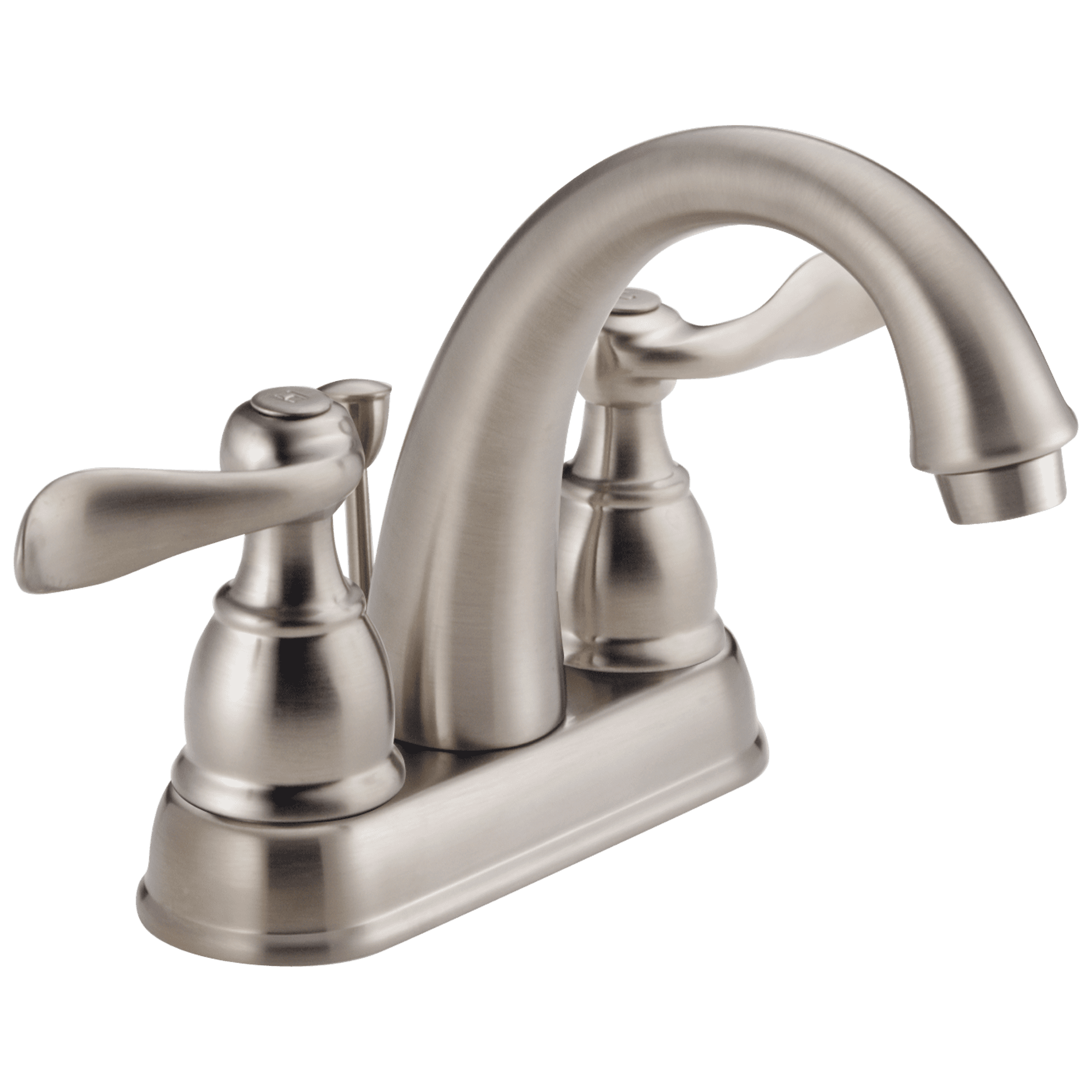 Delta Windemere Dual-Handle Stainless Steel Bathroom Faucet