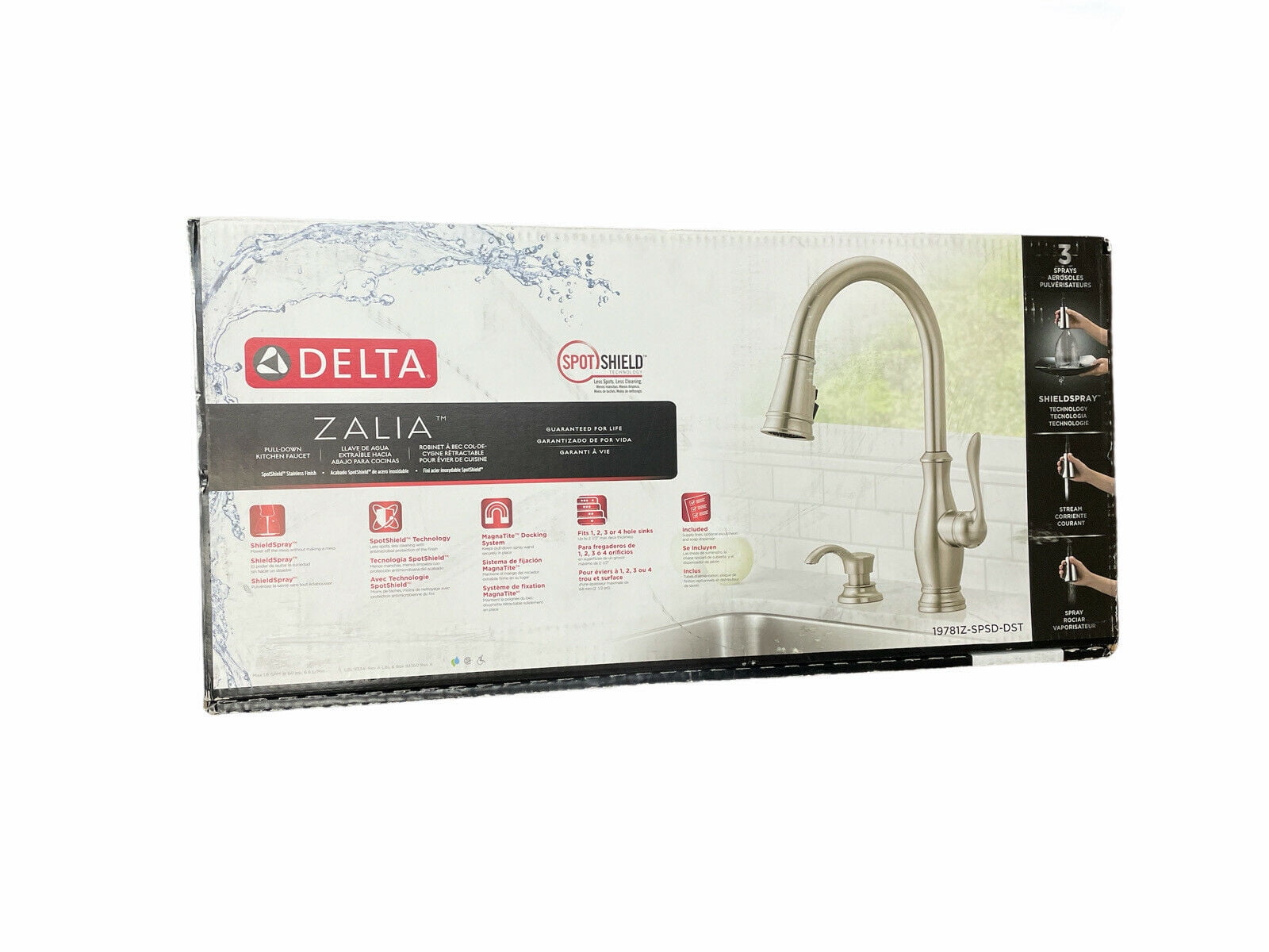 Delta Zalia 19781ZSPSDDST Kitchen Faucet