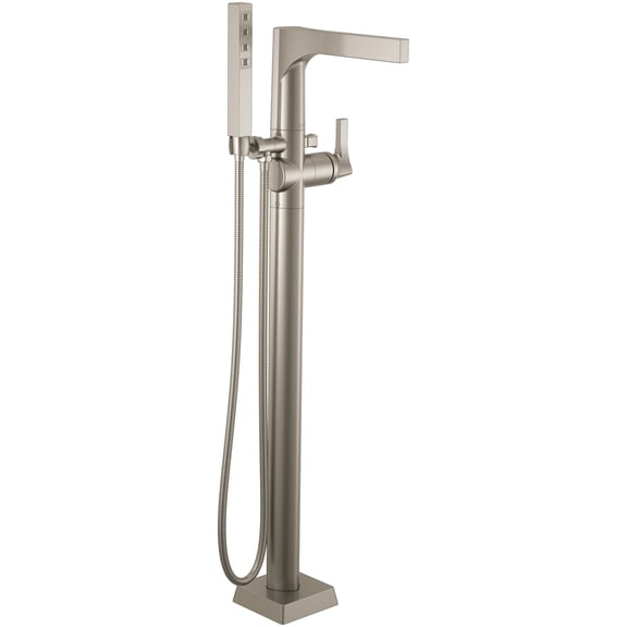 Delta Zura Floor Mount Tub Filler Trim, Stainless