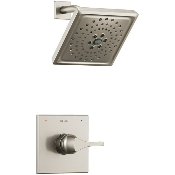 Delta Zura Monitor 14 Series H2Okinetic Shower Trim, Stainless