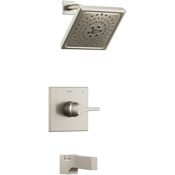 Delta Zura Monitor 14 Series H2Okinetic Tub & Shower Trim, Stainless