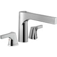thumbnail image 1 of Delta Zura Roman Tub Trim, Chrome, 1 of 2