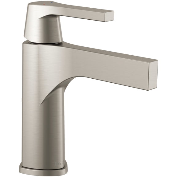 Delta Zura Single Handle Bathroom Faucet, Stainless
