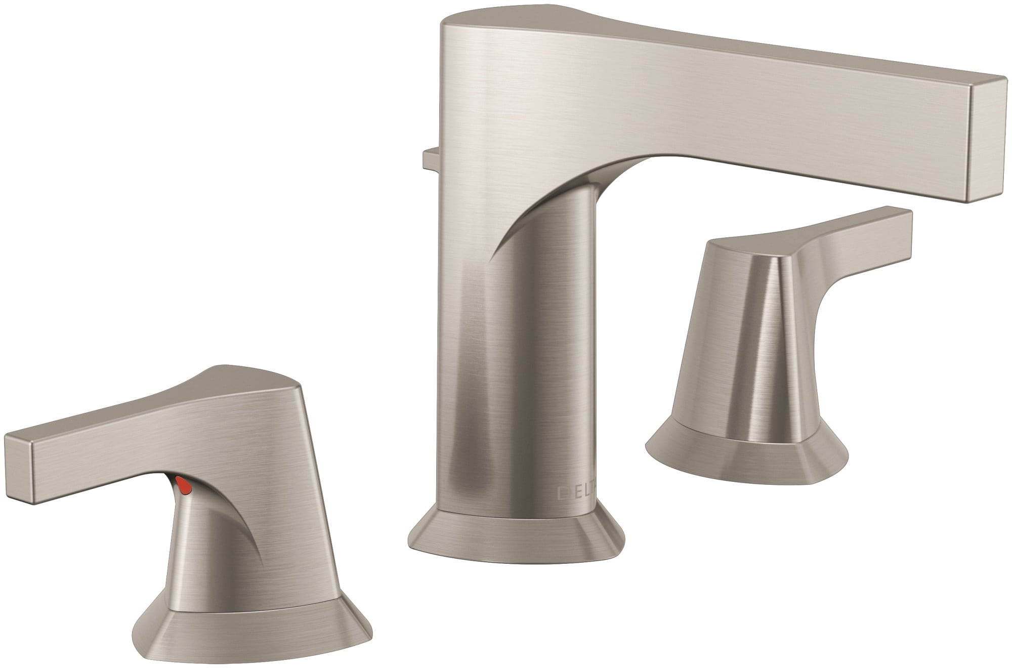 Stainless Steel Modern Widespread Bathroom Faucet