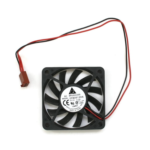 Delta efb0612ha dc brushless dc12v 0.18a, 3-wire, 60x10mm fan
