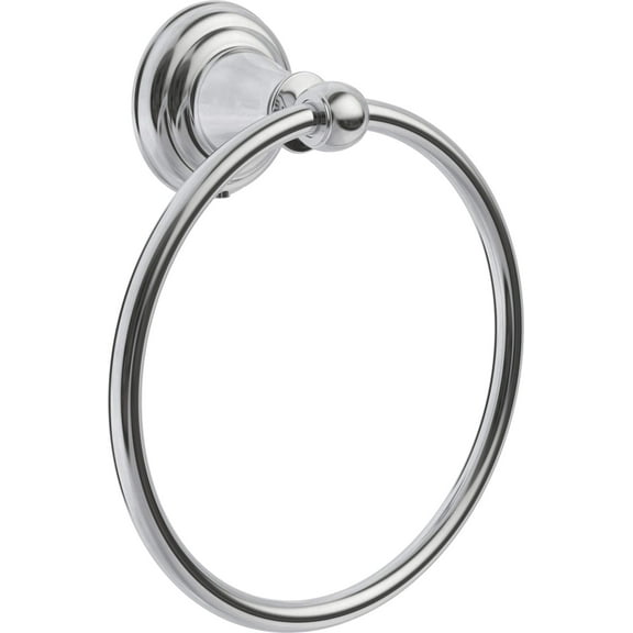 Delta faucet WIN46-PC1 Windemere -Towel Ring, Polished Chrome