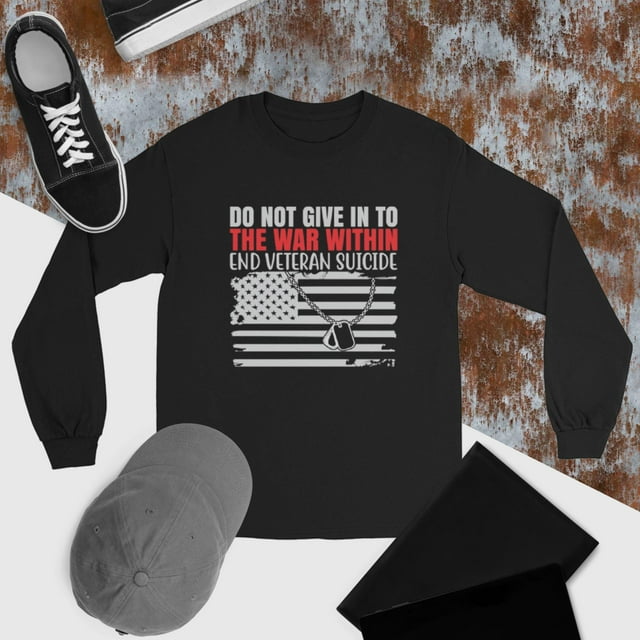 Delta flight attendant veteran Shirt, Do not give in to the war within