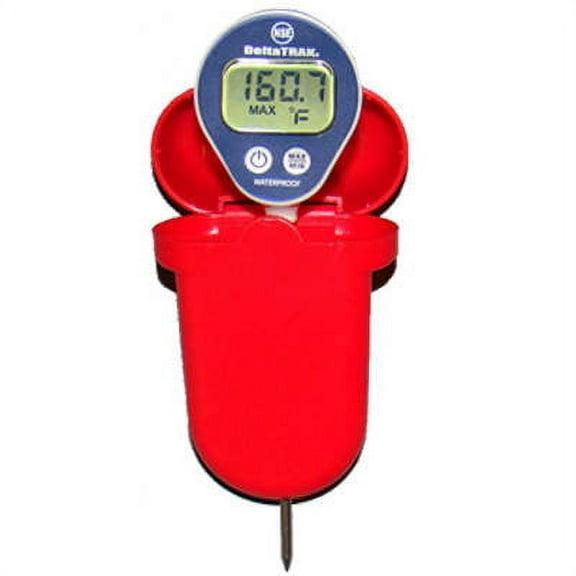 DeltaTrak Dishwasher Thermometer Kit w/ ABS Waterproof Case