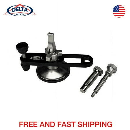Deltakits B150 Bridge Windshield Repair kit, Screw Type Stainless Steel Injector, Packed Compact Bridge, Windshield Resin chip and Crack Repair Bridge, Made in USA