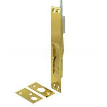 Deltana 12EFBCR003 12" Rod Extension Flush Door Security Bolt PVD Polished Brass