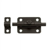 Deltana  3 in. Barrel Bolt - Oil Rubbed Bronze - Solid Brass