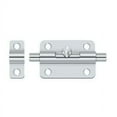 thumbnail image 1 of Deltana 3BBU26 3" Barrel Bolt; Bright Chrome Finish, 1 of 3