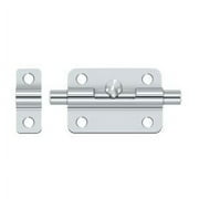 Deltana 3BBU26 3" Barrel Bolt; Bright Chrome Finish