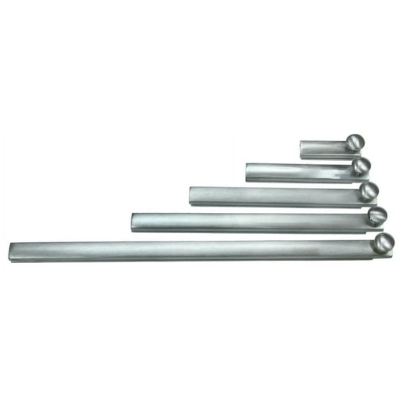 Deltana 4SBCS15A 4" Surface Bolt; Concealed Screw; Heavy Duty; Antique Nickel Finish