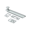 thumbnail image 1 of Deltana 4SBCS26 4" Surface Bolt; Concealed Screw; Heavy Duty; Bright Chrome Finish, 1 of 2