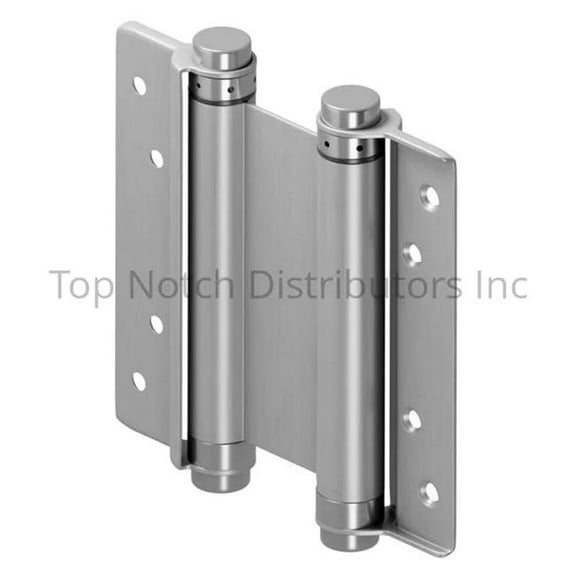 Deltana DASHS6U32D 6 in. Double Action Saloon Hinge - Satin Stainless Steel Finish