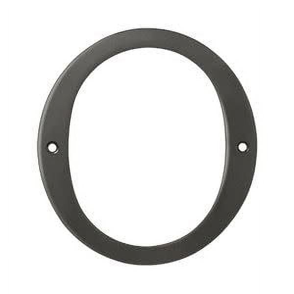 Deltana 6 in. Solid Brass House Number