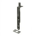 thumbnail image 1 of Deltana 6FBR15 6" Flush Bolt; Heavy Duty Round; Satin Nickel Finish, 1 of 2