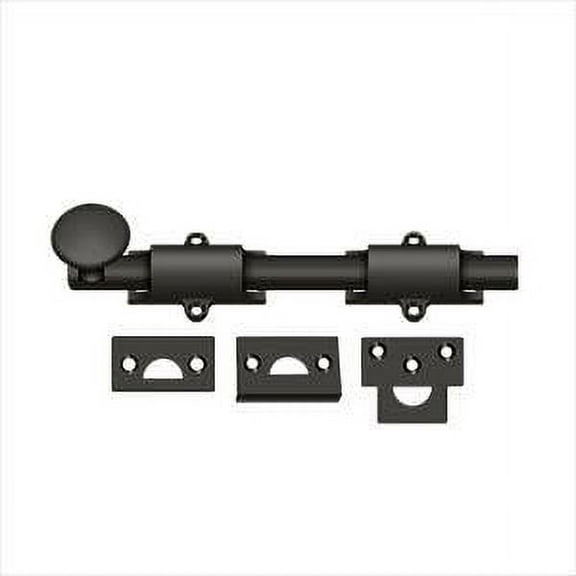 Deltana 8SB10B 8" Surface Bolt; Heavy Duty; Oil Rubbed Bronze Finish