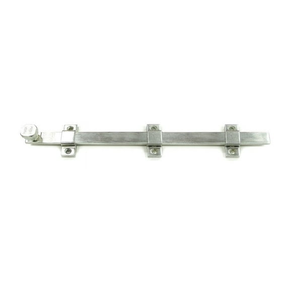 Deltana 8SSB32D 8" Heavy Duty Security Bolt; Satin Stainless Steel Finish