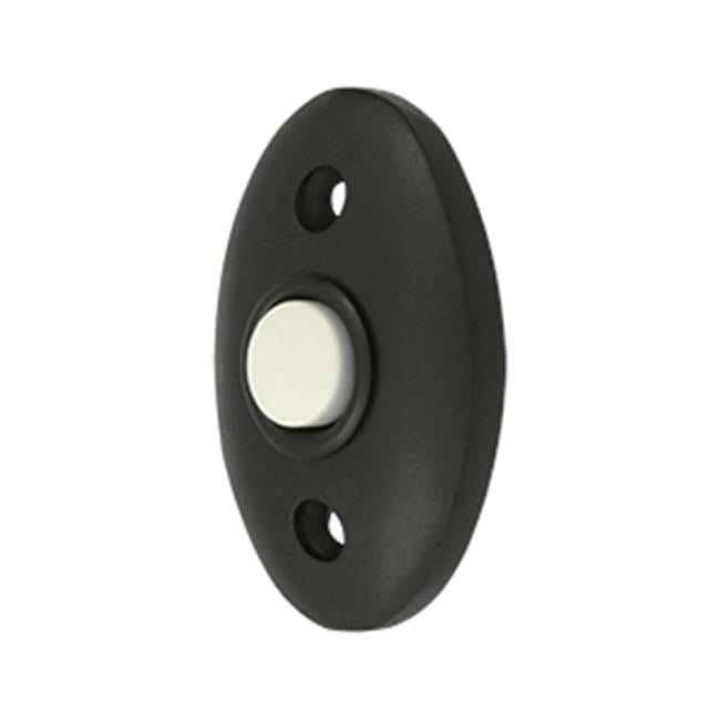 Oil Rubbed Bronze Oval Doorbell Button