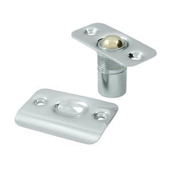 Deltana BC218RU26 Ball Catch; Round Corners; Bright Chrome Finish