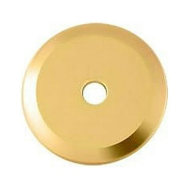 Deltana BPRK125CR003 Base Plate for Knobs; 1-1/4" Diameter; Lifetime Brass Finish