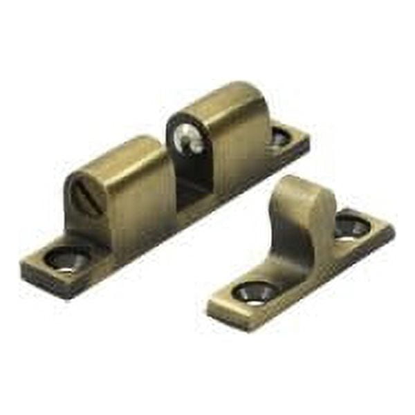 Deltana BTC10U5 Ball Tension Catch 14/5" x 3/10"; Antique Brass Finish
