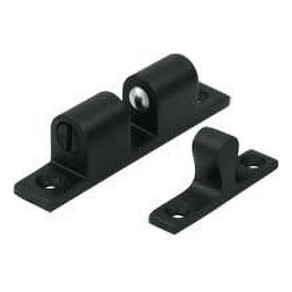 Deltana BTC20U19 Ball Tension Catch 2-3/10" x 2/5"; Black Finish
