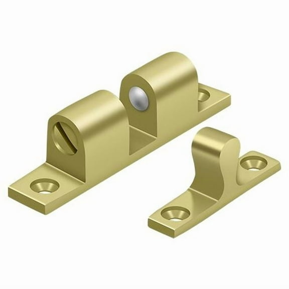 Deltana BTC20U3 Solid Brass 2.3-Inch x 0.4-Inch Ball Tension Catch