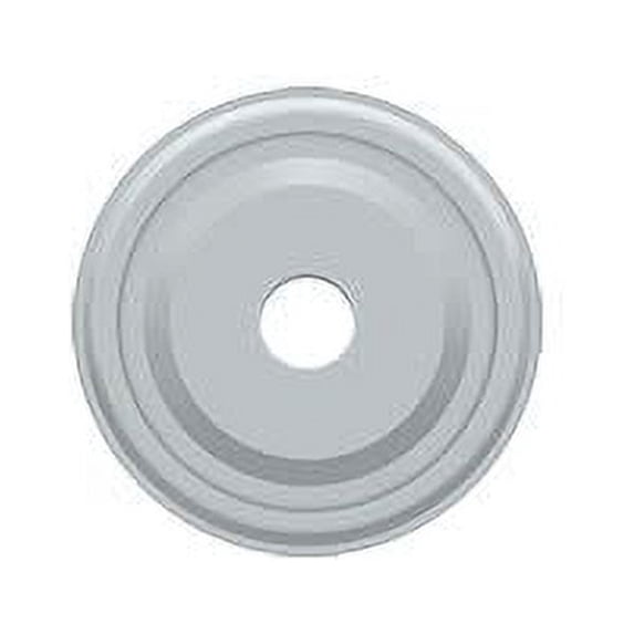 Deltana BPRC100U26D Base Plate for Knobs, 1" Diam. in Brushed Chrome