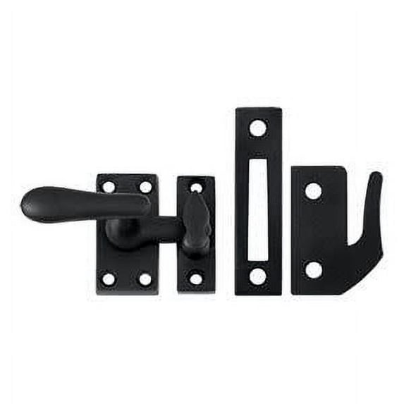 Deltana CF66U19 Window Lock; Casement Fastener; Medium; Black Finish