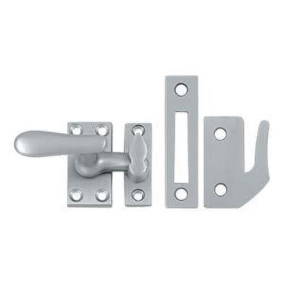 Deltana CF66U26D Casement Fastener Window Lock- Medium - Satin Chrome - Solid
