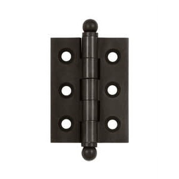 Deltana CH2015U10B 2" x 1-1/2" Hinge; with Ball Tips; Oil Rubbed Bronze Finish