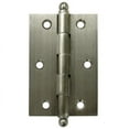thumbnail image 1 of Deltana CH3020U15 3" x 2" Hinge; with Ball Tips; Satin Nickel Finish, 1 of 2
