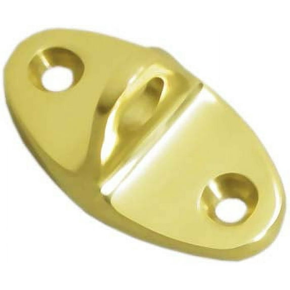 Deltana CHE4CR003 Contemporary Cabin Swivel Hook Eye Lifetime Polished Brass