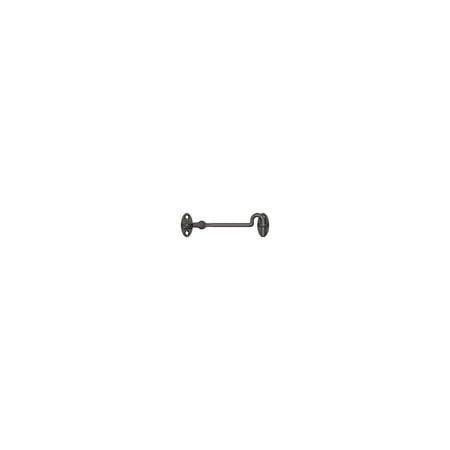 Deltana CHK4U10B Cabin Swivel Hooks; 4"; Oil Rubbed Bronze Finish