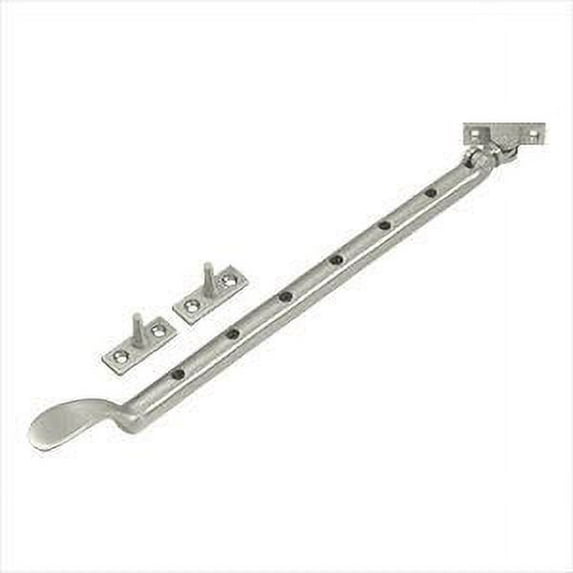 Deltana CSA13U15 13" Colonial Casement Stay Adjuster; Satin Nickel Finish