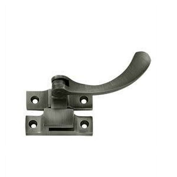Deltana CF450U15A Window Lock, Casement Fastener, Reversible, 4-1/2" in Antique Nickel