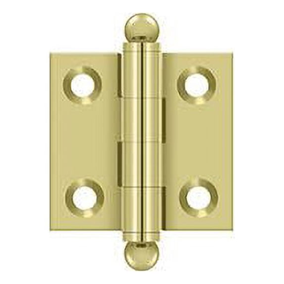 Deltana CH1515U3 1-1/2" x 1-1/2" Hinge, w/ Ball Tips in Polished Brass