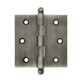 thumbnail image 1 of Deltana Ch2525 2-1/2" X 2-1/2" Solid Brass Cabinet Hinge - Nickel, 1 of 2