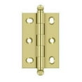 thumbnail image 1 of Deltana CHA2517U3 2-1/2" x 1-3/4" Adjustable W/ Ball Tips in Polished Brass, 1 of 2