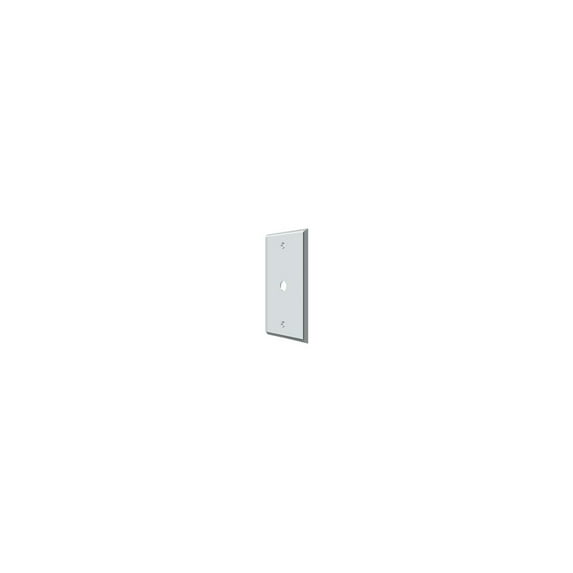 Deltana CPC4764U26 Switch Plate, Cable Cover Plate in Polished Chrome
