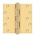 thumbnail image 1 of Deltana CSB66BB 6" x 6" Square Hinges, Ball Bearings in PVD Polished Brass, 1 of 2