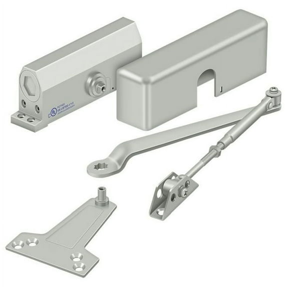 Deltana DC703BC-AL DC70 Door Closer; Aluminum Finish