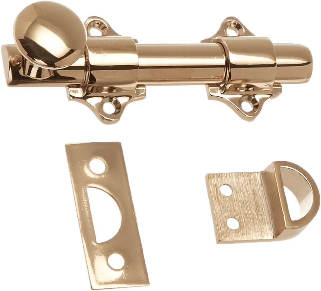 Deltana Solid Brass Square Corner Hinge - 4 X 6 Inch, Heavy Duty Door Hinge 2 thumbnail image