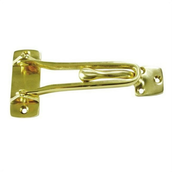Deltana DG425U3 Solid Brass 4-Inch Door Guard