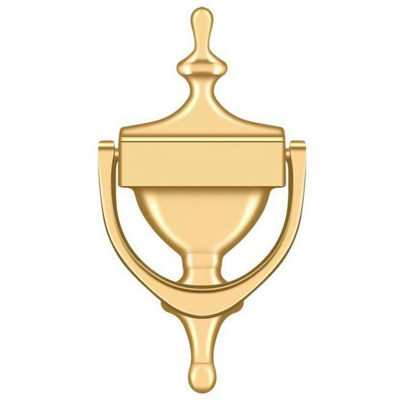Deltana DK7356CR003 Door Knocker; Victorian; Lifetime Brass Finish